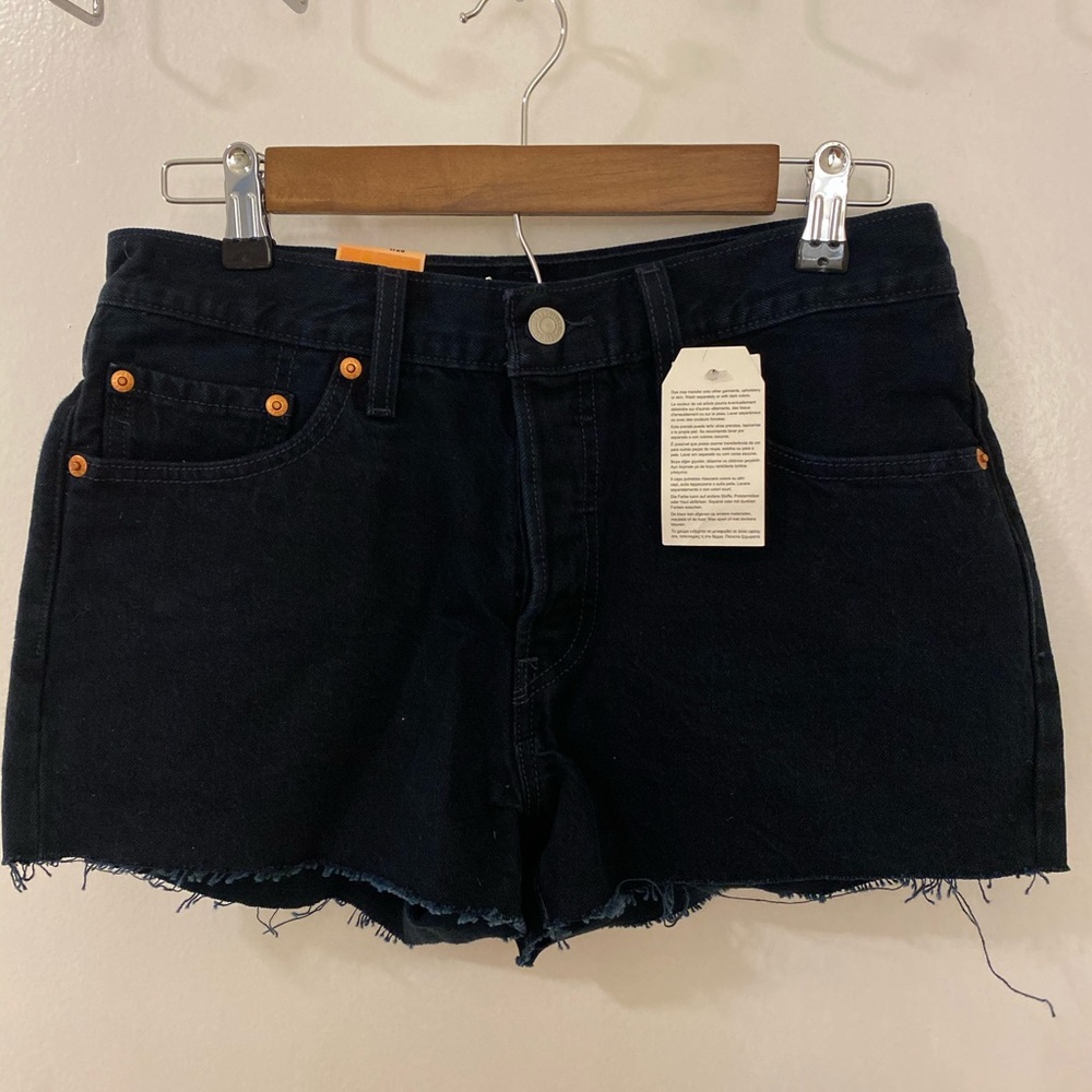 Levi 501 Jean Shorts - Dark Indigo